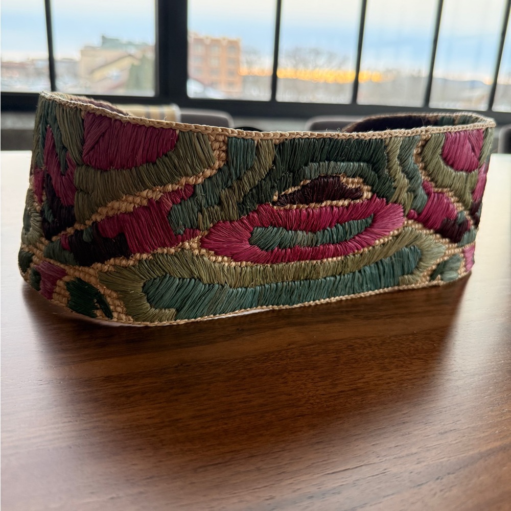 Sezane Carlie Belt Vert Multi - Size 90 - Picture 3 of 6
